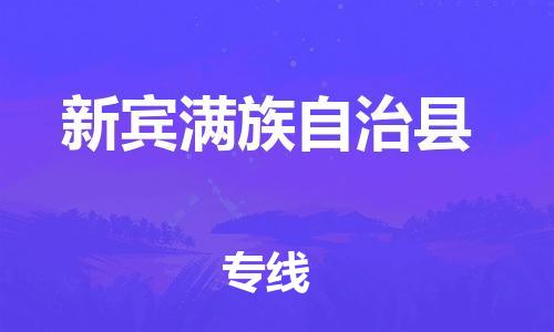 深圳到新賓縣物流專(zhuān)線-深圳物流到新賓縣-（全/境-直送）